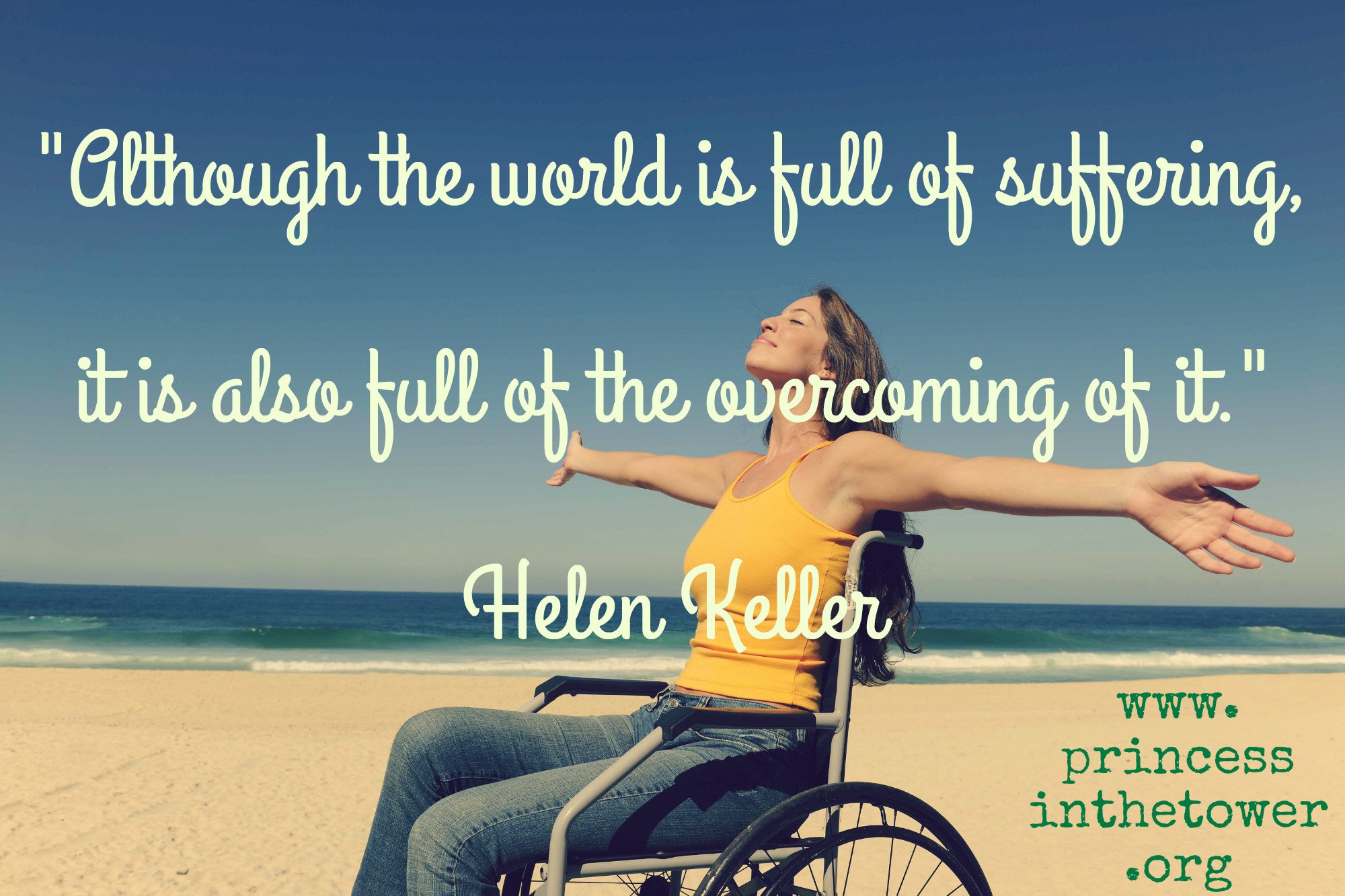 Princess quote helen keller