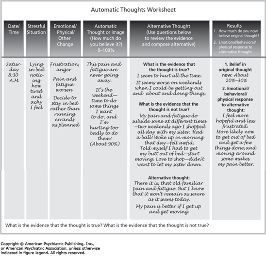 anxiety automatic negative thoughts